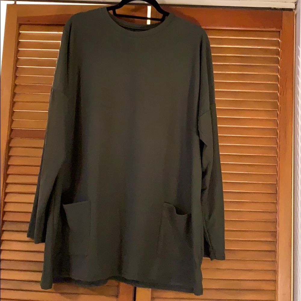 Plus size Olive tunic